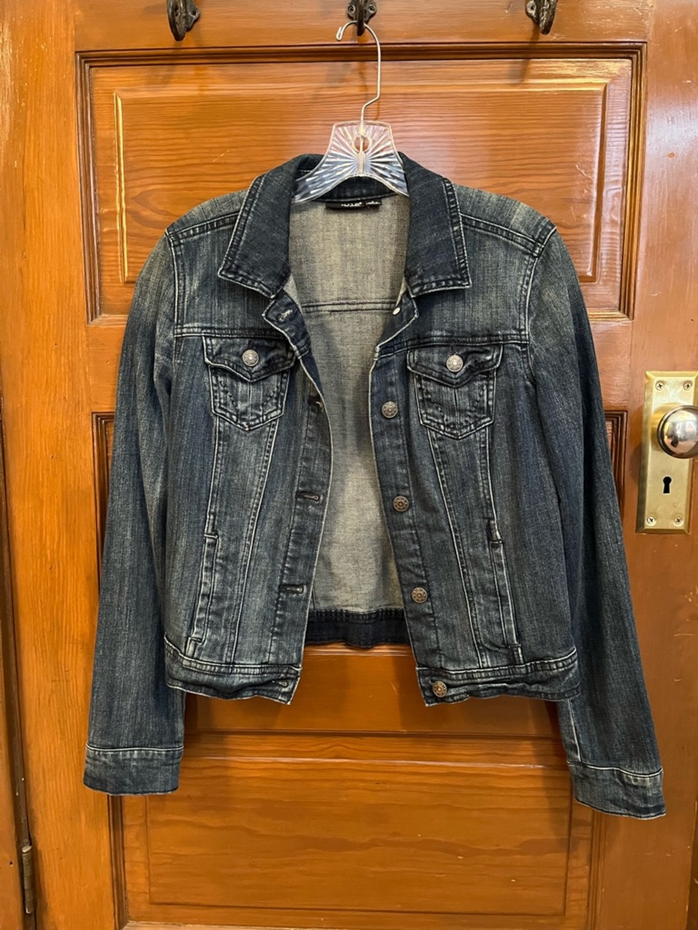 A.N.A Classic Dark Wash Denim Jacket - Women's